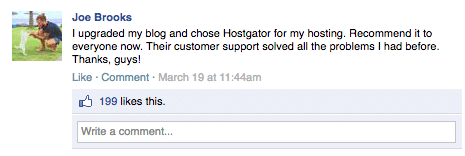 joe testimonial