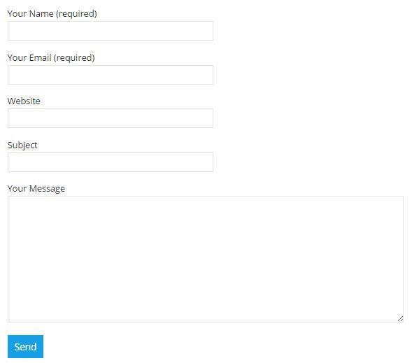 Live contact form 7