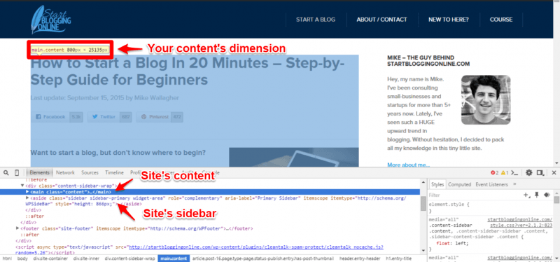 permanent inspect element