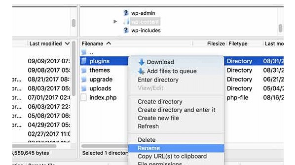 WordPress error fix 503 service unavailable error