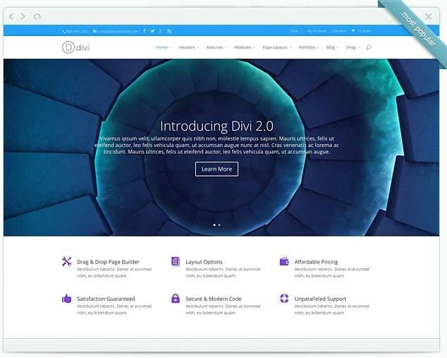 Divi WordPress Theme