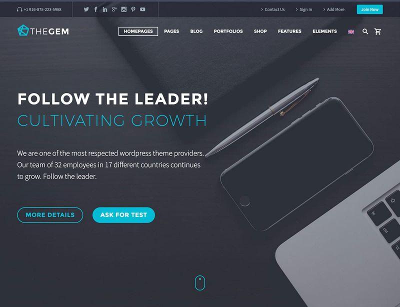 The Gem WordPress Theme