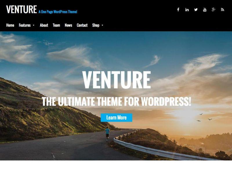 Venture Lite WordPress Theme