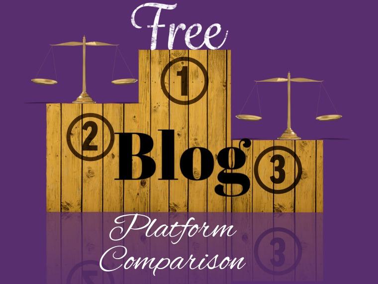 Free blog platforms comparison