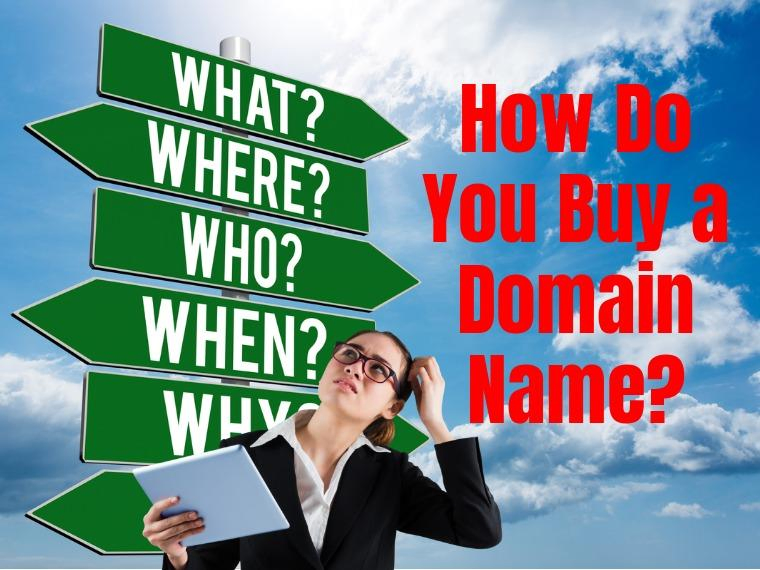 How to buy a domain name