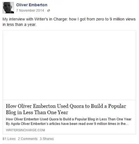 Oliver Emberton 9 million views