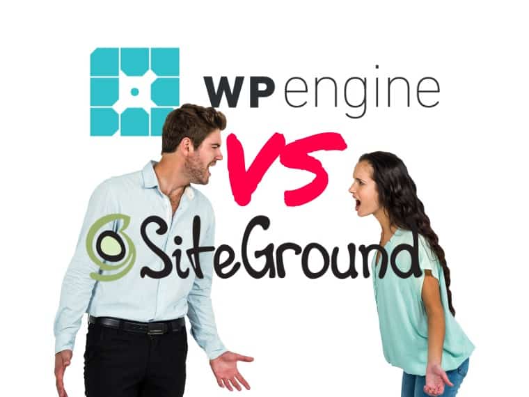 WPEngine vs SiteGround hosting