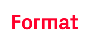 Format logo red