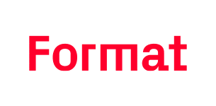 Format logo red