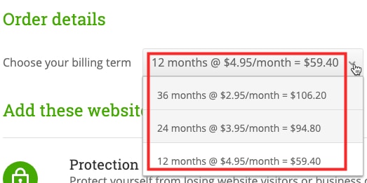 New blog billing term