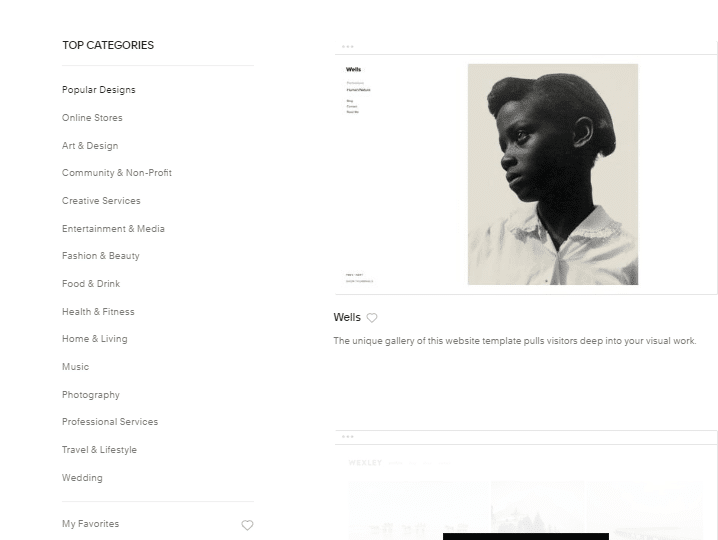 squarespace design