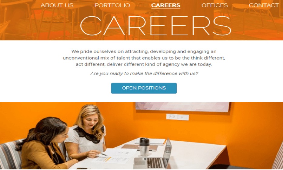 career page example