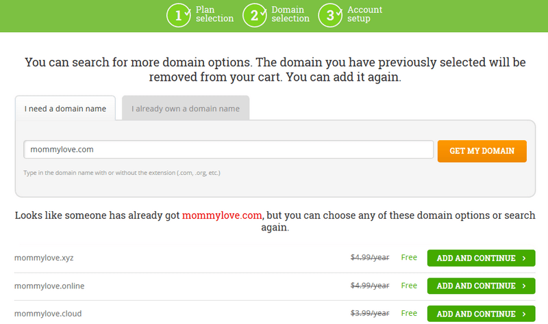 Hostpapa domain already taken