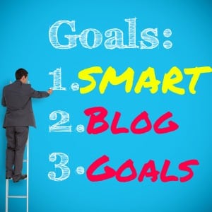 Examples of SMART blog goals to set