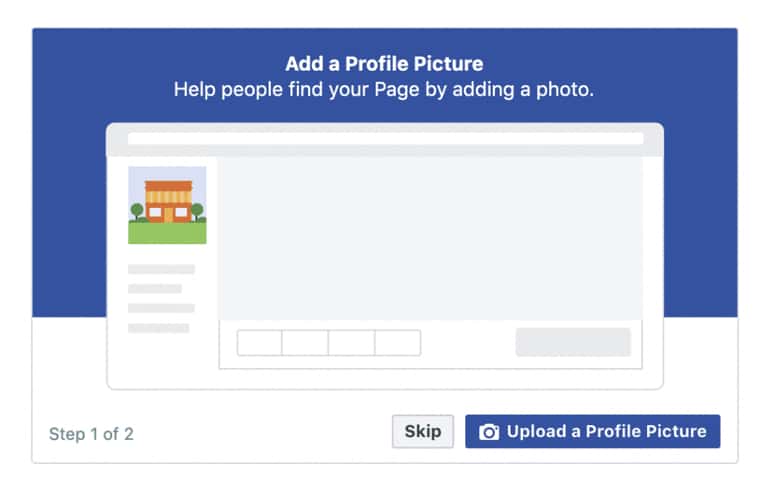 How to add a Facebook profile picture