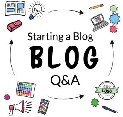 How to start a blog FAQ