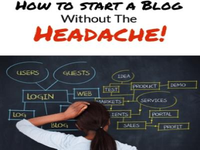 How to start a blog