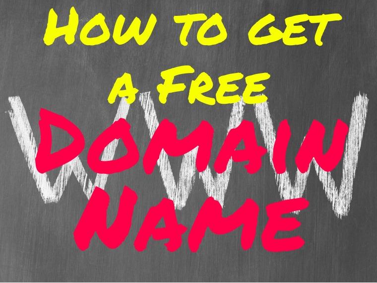 How to get a free domain name