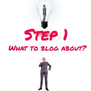 How to start a blog step 1