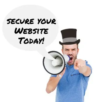 Install website security features now!