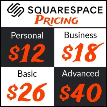 Squarespace pricing